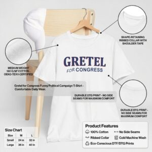 Gretel for Congress T-Shirt | Funny Political Tee