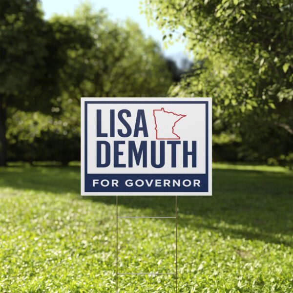 Lisa DeMuth for Governor Yard Sign | Political Yard Sign