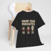 Know Your Parasites T Shirt | Deer Dog & Luna Tick Graphic Tee