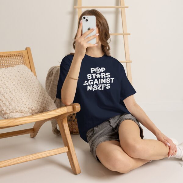 Pop Stars Against Nazis T Shirt | Punk Statement Tee