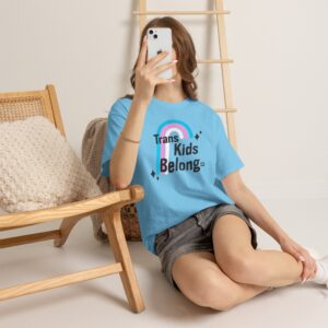 Trans Kids Belong T-Shirt | Trans Kids Belong Shirt for Allies