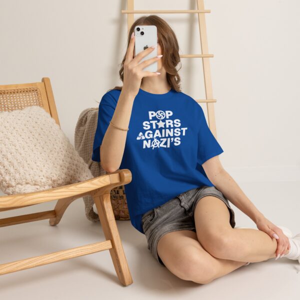Pop Stars Against Nazis T Shirt | Punk Statement Tee