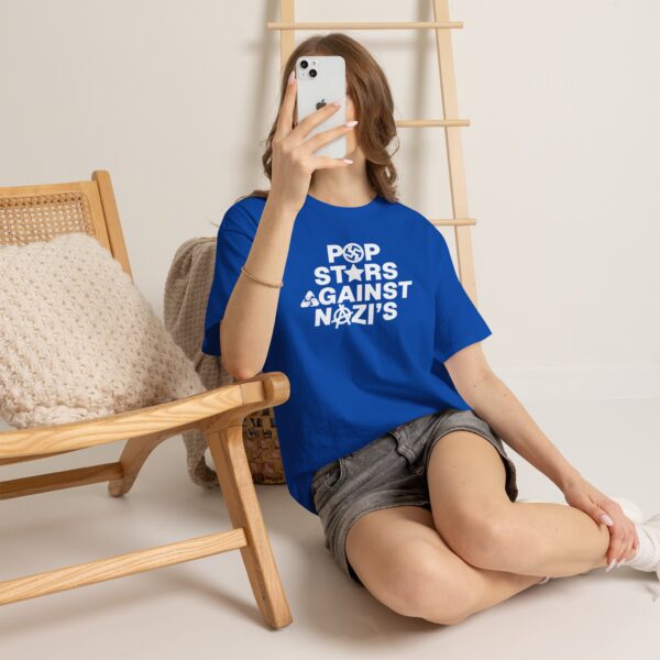Pop Stars Against Nazis T Shirt | Punk Statement Tee