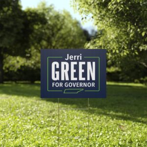 Jerri Green Yard Sign – Jerri Green for Governor Lawn Sign