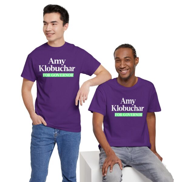 Amy Klobuchar For Governor T Shirt – Bold Campaign Tee