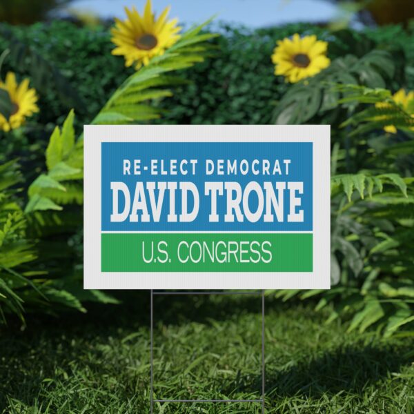 David Trone Yard Sign