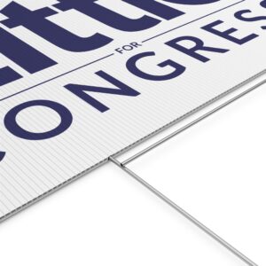 Matt Little Yard Sign | Matt Little For Congress Lawn Sign