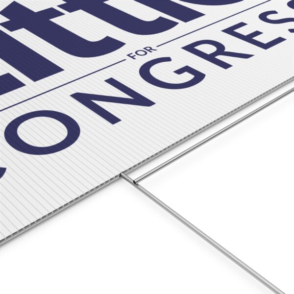 Matt Little Yard Sign | Matt Little For Congress Lawn Sign