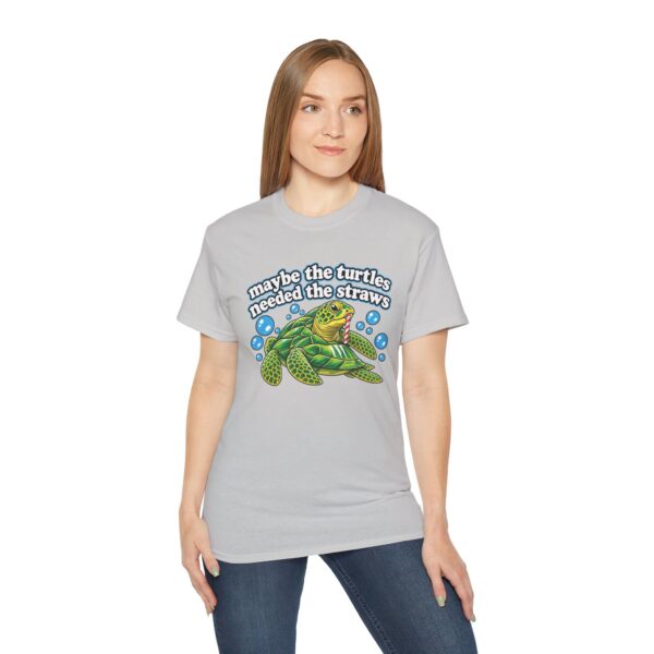 Maybe The Turtles Needed The Straws T Shirt – Funny Tee