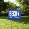 Beck Yard Sign | Beck for Congress Lawn Sign