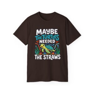 Maybe The Turtles Needed The Straws Shirt – Funny Ocean Tee