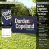 Darden Copeland Yard Sign