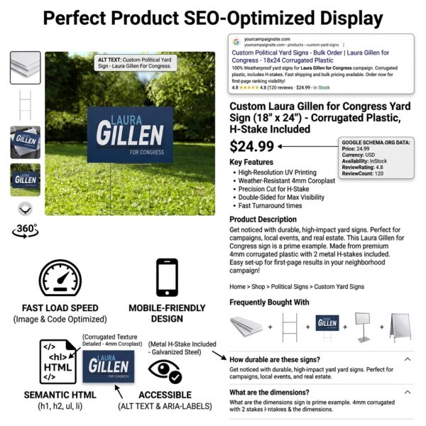 Laura Gillen Yard Sign