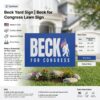 Beck Yard Sign