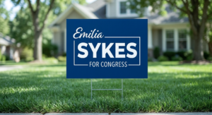 Smilia Sykes Yard Sign – For Congress Lawn Sign