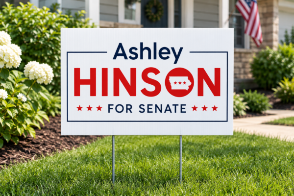 Ashley Hinson Yard Sign