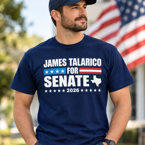 James Talarico For Senate T Shirt | 2026 Texas Tee