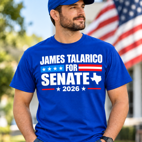 James Talarico For Senate T Shirt | 2026 Texas Tee