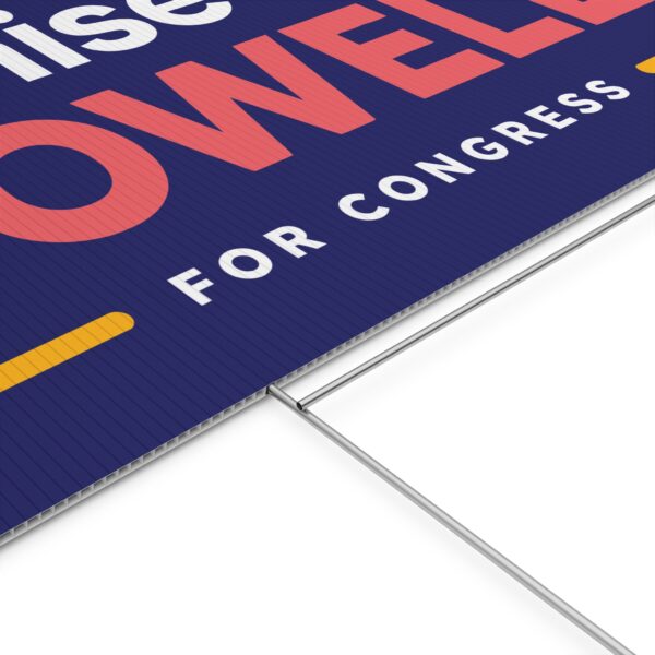 Official Denise Powell Yard Sign | Denise Powell For Congress Lawn Sign