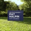 Pat Halpin Yard Sign