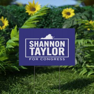 Shannon Taylor Yard Sign