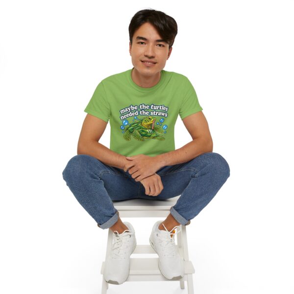Maybe The Turtles Needed The Straws T Shirt – Funny Tee