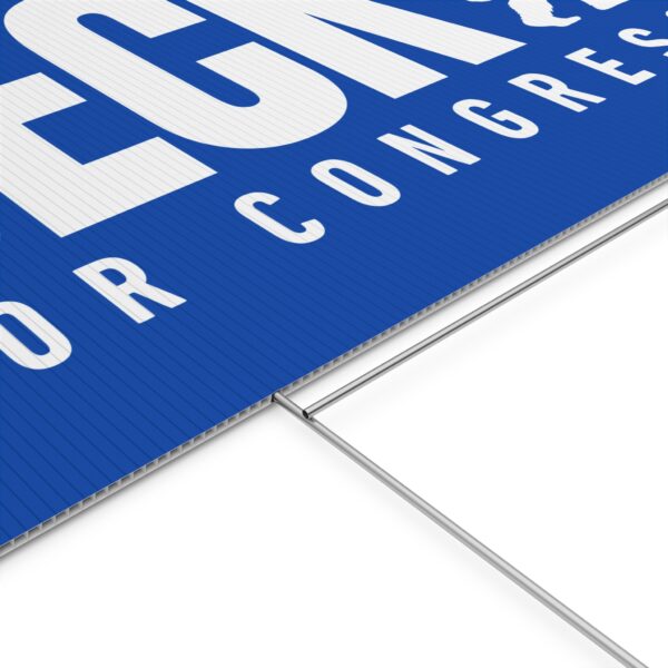 Beck Yard Sign | Beck for Congress Lawn Sign