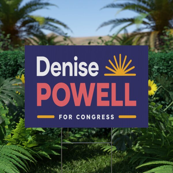 Official Denise Powell Yard Sign | Denise Powell For Congress Lawn Sign