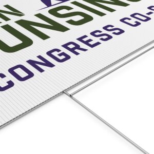 Evan Munsing Yard Sign | Official Evan Munsing Congress CO-8 Lawn Sign