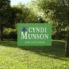 Cyndi Munson Yard Sign | Official Lawn Sign for Governor Campaign
