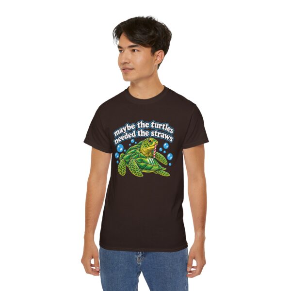 Maybe The Turtles Needed The Straws T Shirt – Funny Tee