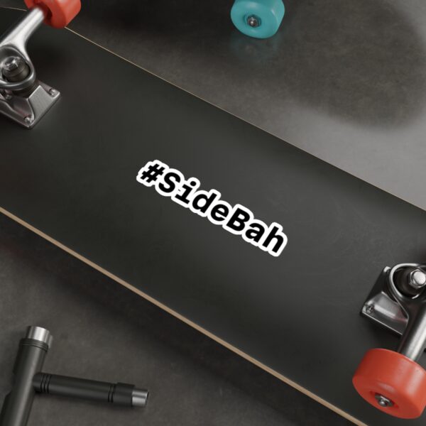 SideBah Sticker – Funny Lawyer "Sidebar" Accent Vinyl Decal