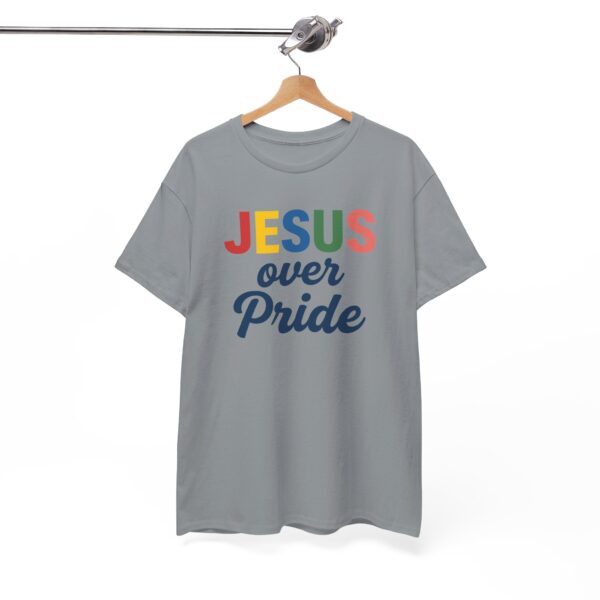 Jesus Over Pride T-Shirt | Faith-Inspired Christian Tee