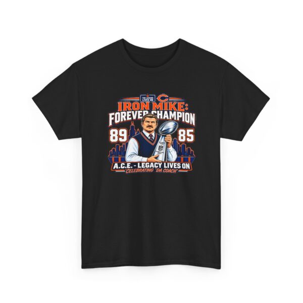 Forever Champion Tee — “Iron Mike” 89-85 Memorial Football Shirt