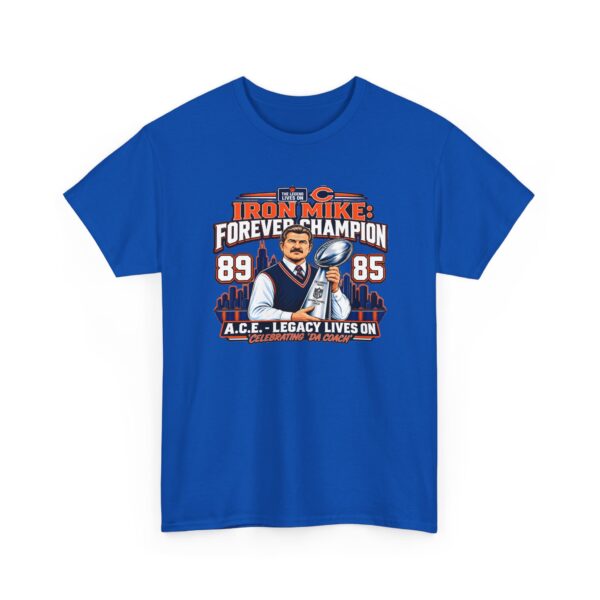 Forever Champion Tee — “Iron Mike” 89-85 Memorial Football Shirt