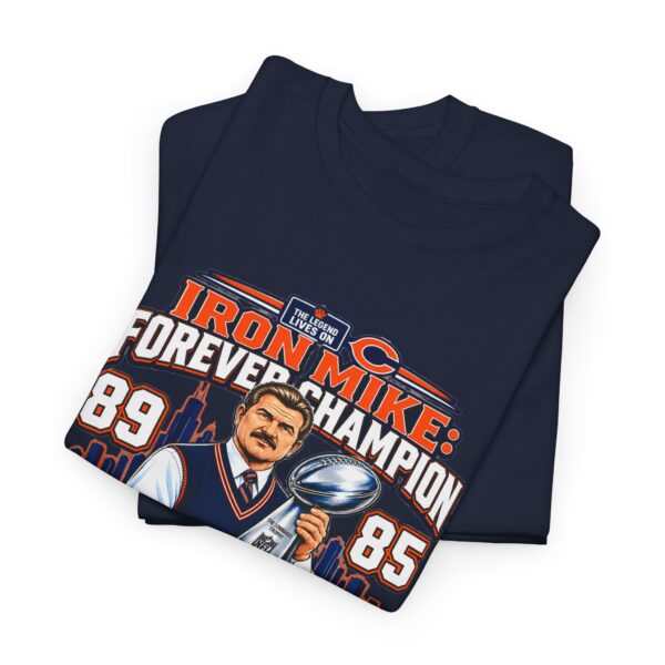 Forever Champion Tee — “Iron Mike” 89-85 Memorial Football Shirt