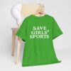 Save Girls Sports T Shirt – Comfortable Cotton Graphic Tee