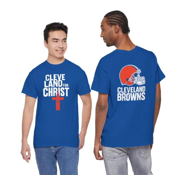 Cleveland For Christ T Shirt – Cleveland Football Fan Shirt
