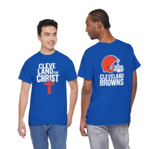 Cleveland For Christ T Shirt – Cleveland Football Fan Shirt