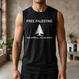 Zach Bryan Free Palestine Tank Top Shirt – Premium Cotton Tee