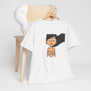 Total Drama Island Heather Shirt Ripped Off Graphic T-Shirt