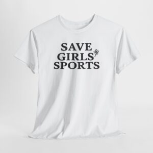 Save Girls Sports T Shirt – Comfortable Cotton Graphic Tee