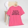 Save Girls Sports T Shirt – Comfortable Cotton Graphic Tee