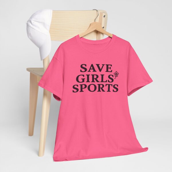 Save Girls Sports T Shirt – Comfortable Cotton Graphic Tee