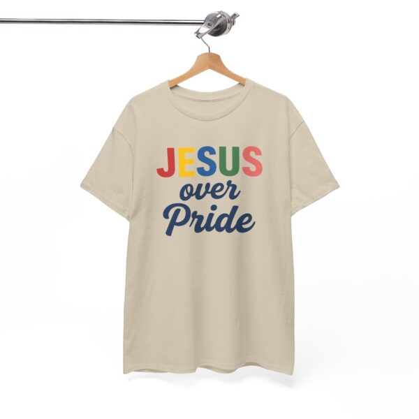 Jesus Over Pride T-Shirt | Faith-Inspired Christian Tee