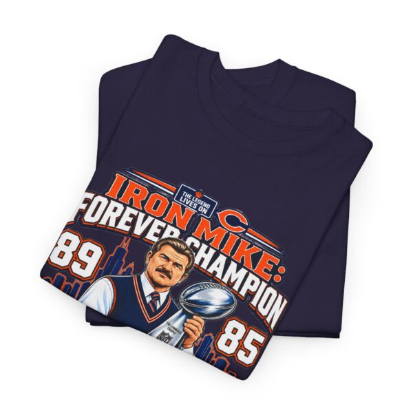 Forever Champion Tee — “Iron Mike” 89-85 Memorial Football Shirt
