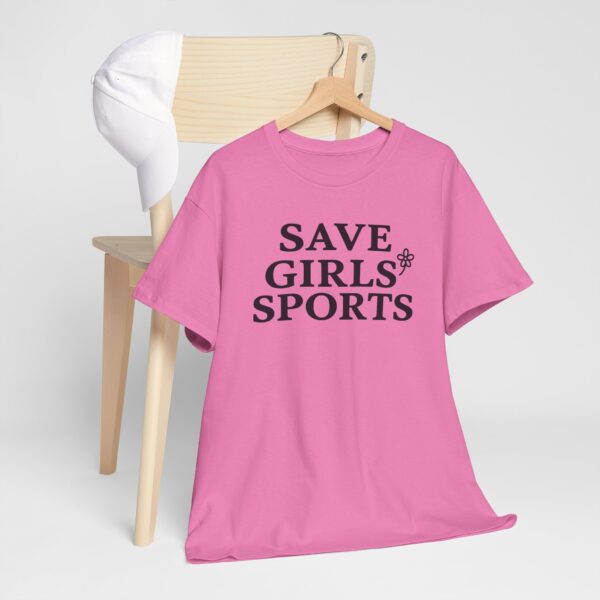 Save Girls Sports T Shirt – Comfortable Cotton Graphic Tee