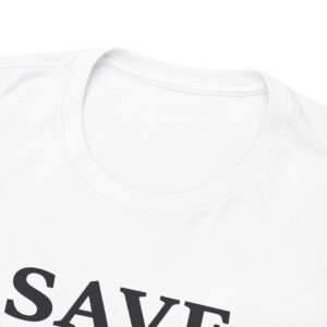 Save Girls Sports T Shirt – Comfortable Cotton Graphic Tee