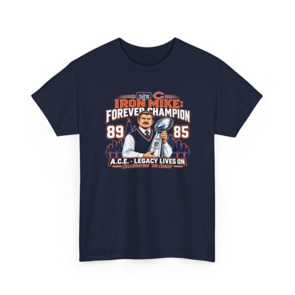 Forever Champion Tee — “Iron Mike” 89-85 Memorial Football Shirt