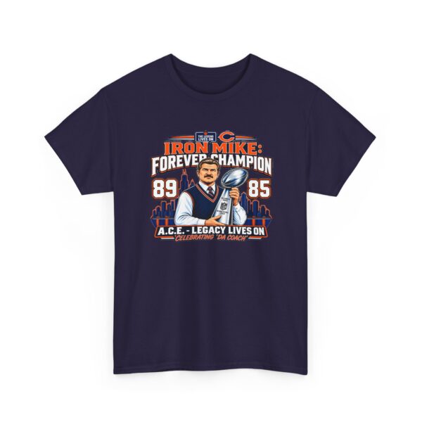 Forever Champion Tee — “Iron Mike” 89-85 Memorial Football Shirt